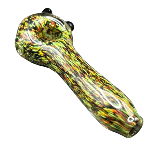 Wizard Glass Works - Rasta Frit Stack Spoon