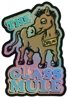 Holographic Main Logo Sticker (3.43" x 5")