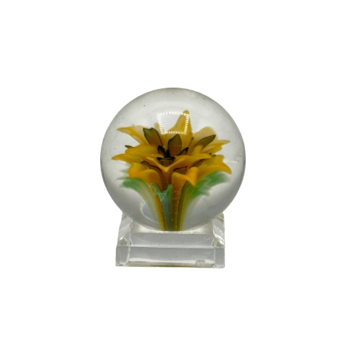 Mr Hard Glass - 1" Flower Implosion Marble