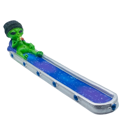 10" Stoner Alien Incense Burner