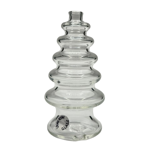 Logan Ryan Glass - Clear Dry Scultped Puffco Peak Top
