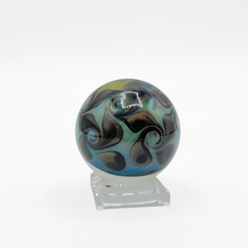 Hash Critique x D-Day Glass - Dichroic Vortex Marble