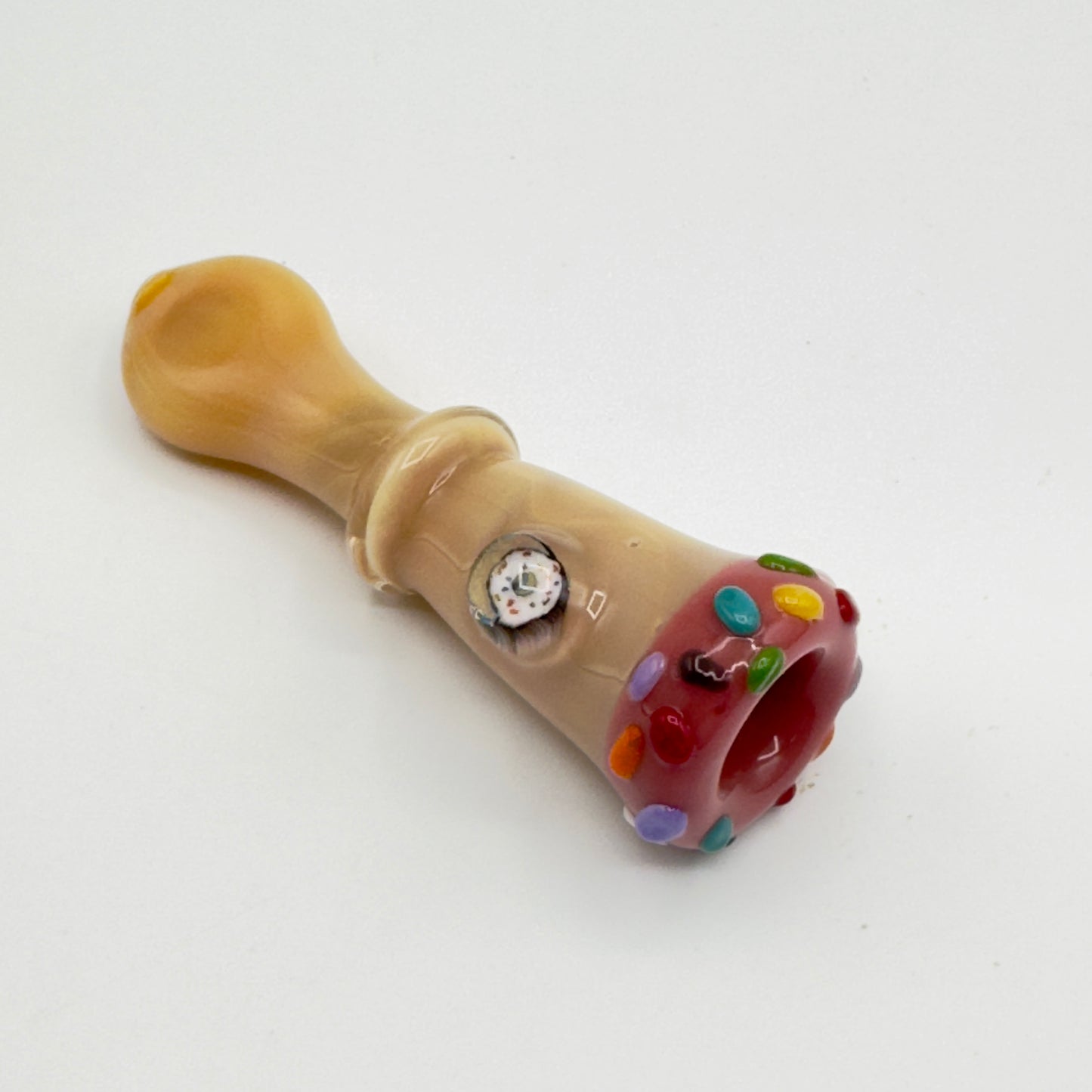 KGB Glass - Strawberry Donut with Sprinkles Onie