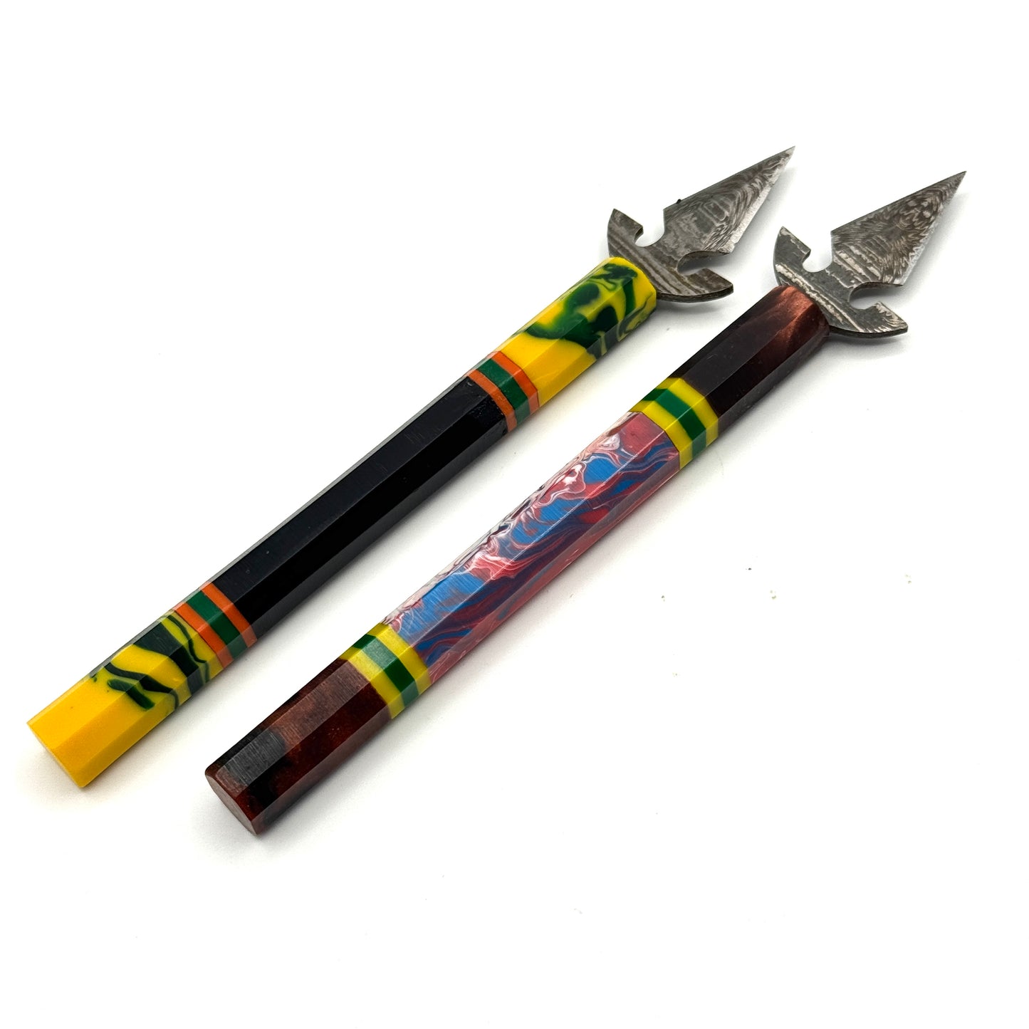 Bitchin Blades - Damascus Chauve-souris Spear