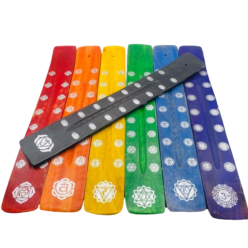 10" Chakra Incense Burner 7pc Set