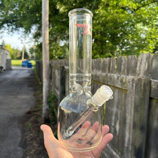 SolidGlass503 - 12" Square Barrel w/ Pinch | 50x9mm Heavy Wall Tube