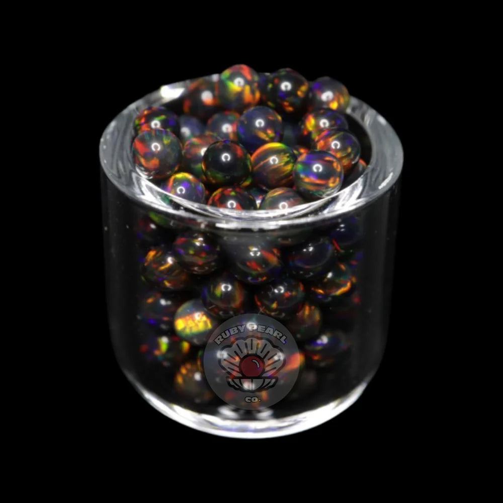 Ruby Pearl Co - Single 3mm Black Opal Pearl