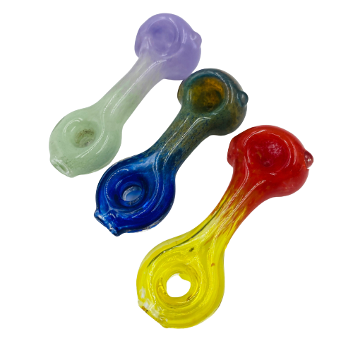 Gettin Jiggy Glass - Frit Donut Pipe