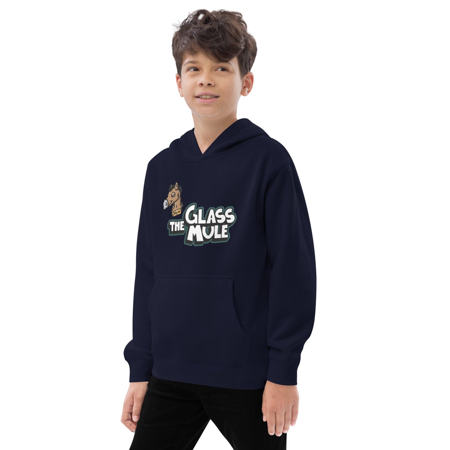 Mule Head Kids Fleece Hoodie
