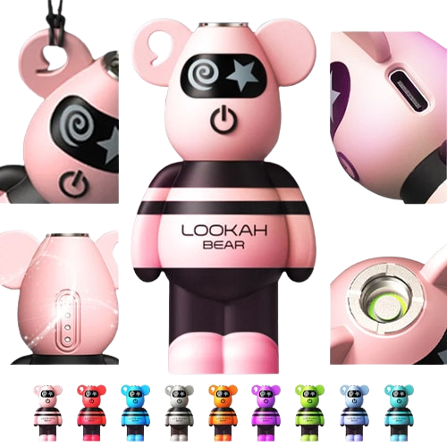 Lookah - Bear 510 Thread Battery The Glass Mule Lookah - Bear 510 Thread Battery The Glass Mule