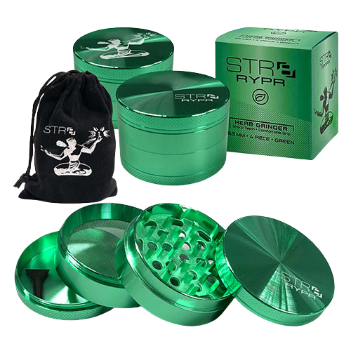 Str8 Rypr Aluminum Grinder | 4 Piece | 63MM