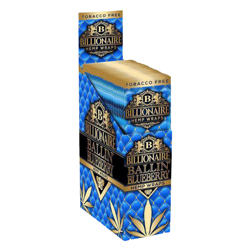 Billionaire Hemp Wraps - Ballin' Blueberry