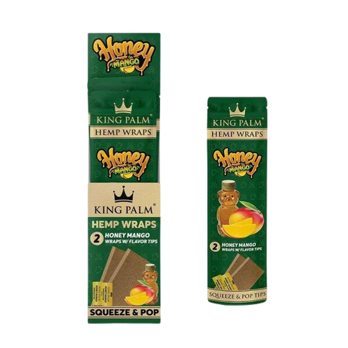 King Palm - Hemp Wraps (2-pack) | Honey Mango