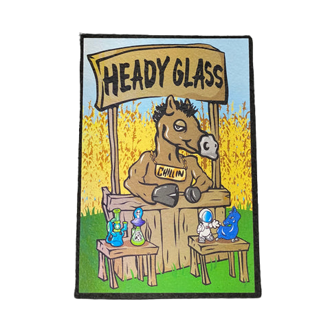 The Glass Mule x Danger Visual x Moodmats - Heady Glass