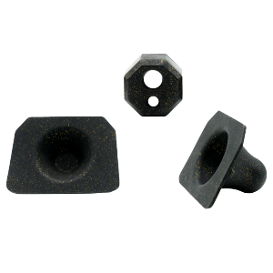 Dab Rite Pro - Silicone Replacement | Black Metallic