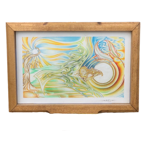 Reincarnation and Polarity (14” x 11”) by Kenny Barba