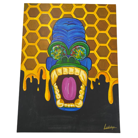 Lambchop - Firefly Gorilla (36” x 48”)