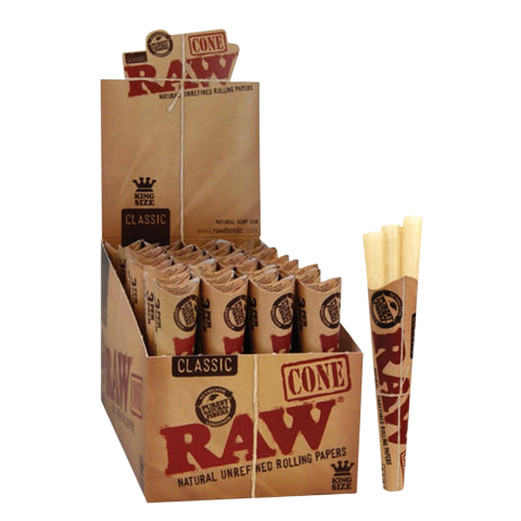 Raw Classic King Size Cones