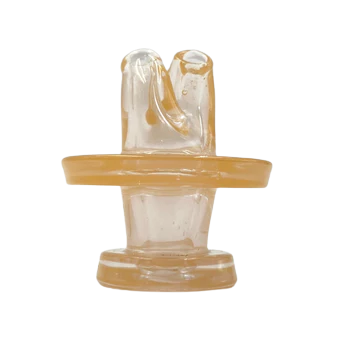 Vigil Glass - Double Jet Spinner Cap | Peach