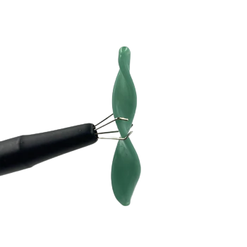 Spirit Animal Glass - Color Swizzler | Clear over Teal