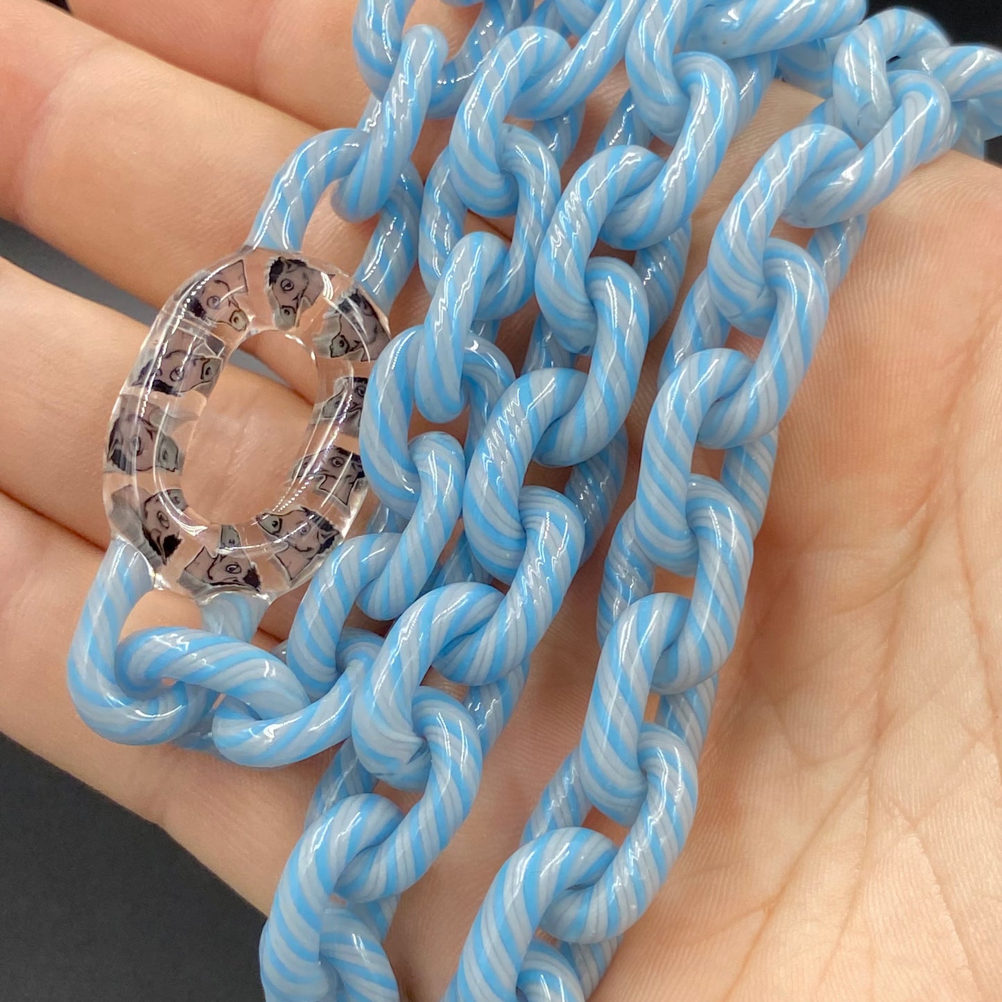 Rowdy Glass - Cane Chain w/ Mule Millie Link