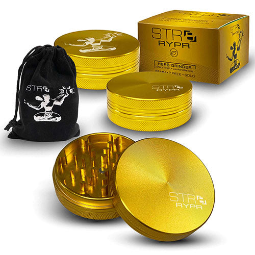 Str8 Rypr Aluminum Grinder | 2 Piece | 63MM
