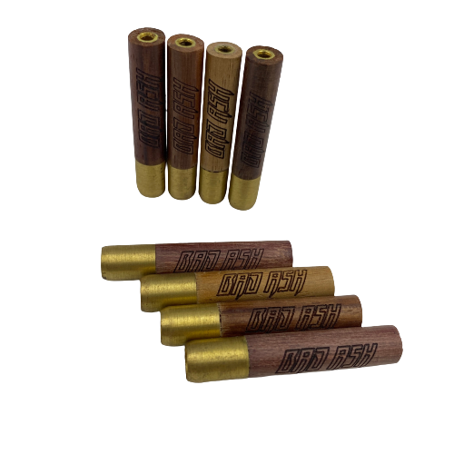 Bad Ash Dugouts - 2" Fat Wood Bat w/ Teeth