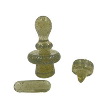 DawgHouseGlass - 3pc Slurper Set | UV Gray To Blue