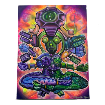 Remainder_Iner - Banjo Inspired 22’ (36” x 48”)