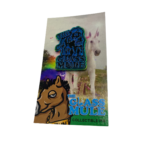 The Glass Mule - Monochrome Hatpin