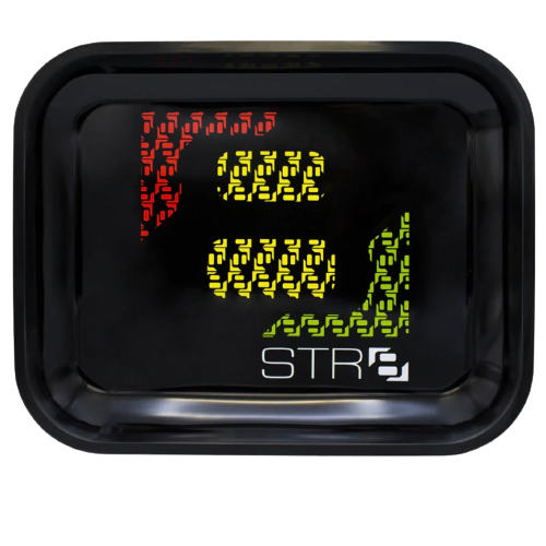 Str8 - Rollin Rasta Rolling Tray - Large