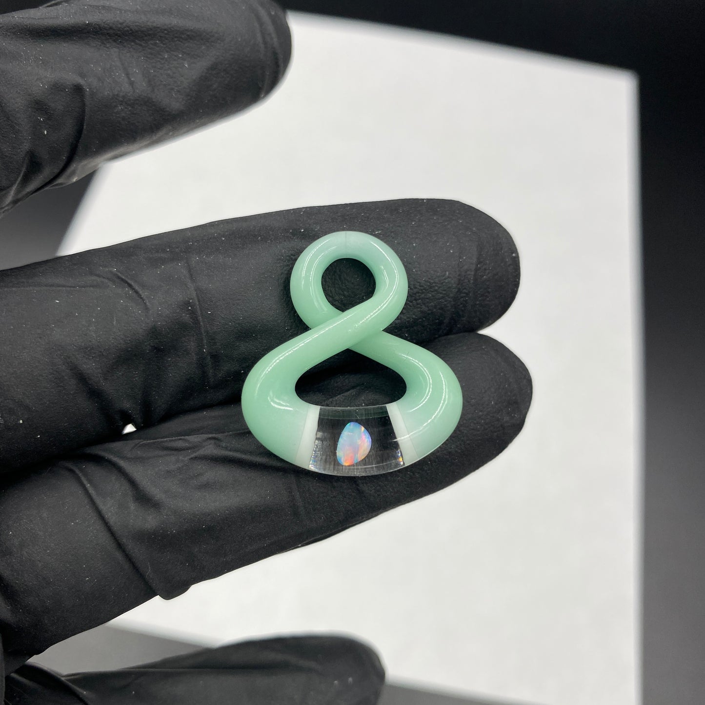 Natey Love - Mini Infinity Loop Pendant (Paramore Mint)