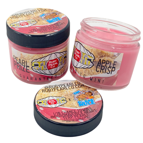 Ruby Pearl Co x The Glass Mule - Surprise Pearl Candle