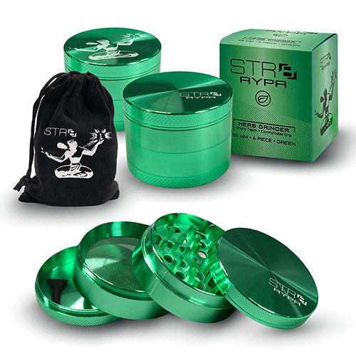 Str8 Rypr Aluminum Grinder | 4 Piece | 55MM