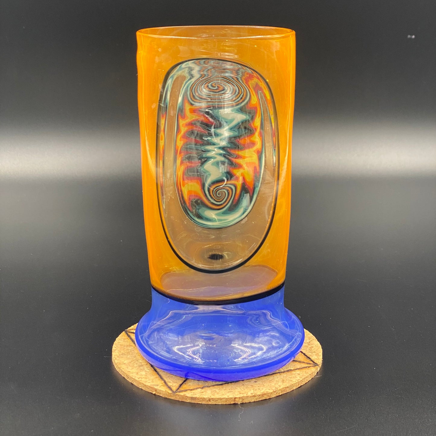 Diggs Glass - 14oz Wigwag Window Cup