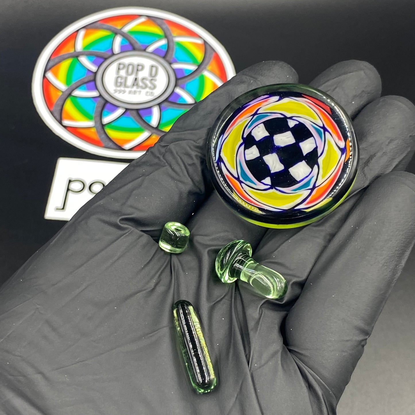 PopDGlassArt - Flippy Terp Slurper Set - Krippy