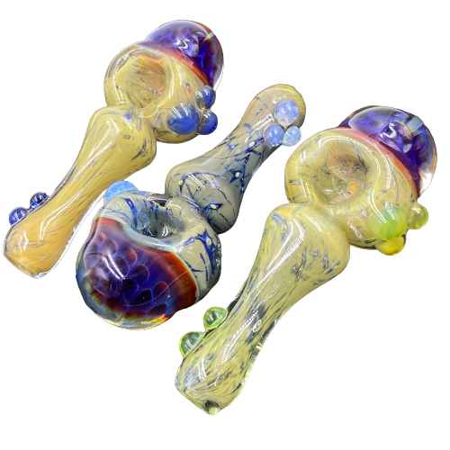 Deviant Glass - Blow In Honeycomb Spoon