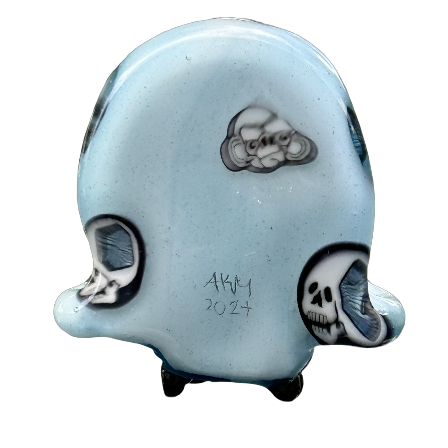 AKM x Coyle - 24' Skull Pendant w/ UV Skull Millie