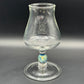 Saucey x DDG -Silver Mib Stem Goblet