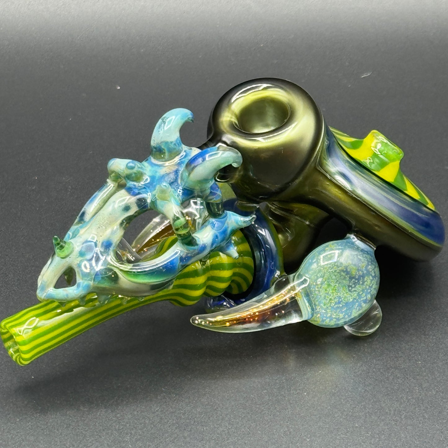 Peetwice Glass x Livin Glass x Max Melts - Skull Disclock