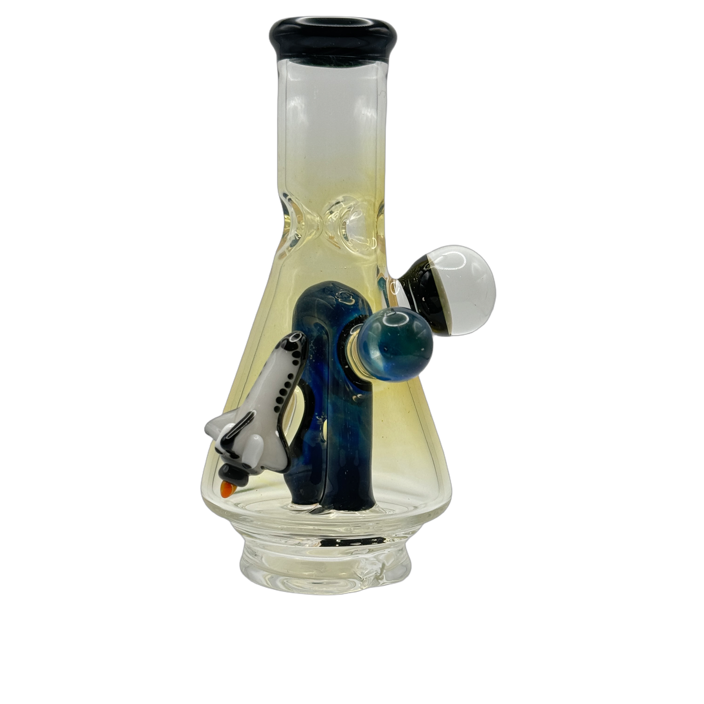 Home Blown Glass - Space Launch Puffco Peak Top