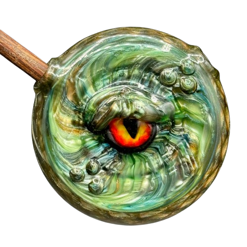 Modified Creations - UV Eye Disc Pendant