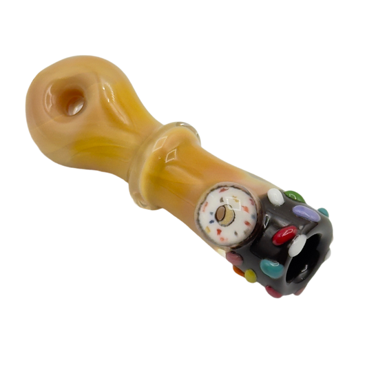 KGB Glass - Chocolate Donut with Sprinkles Onie