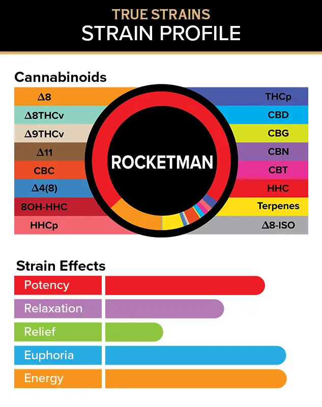 3CHI - True Strains - 2g Pod | Rocketman