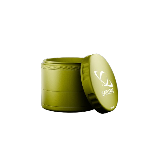 Riddles - SATURN 5pc ALUMINUM Grinder | Emerald