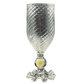 Saucey x Thick Nick Glass - Frill Foot Bubble Trap Mib Stem Goblet