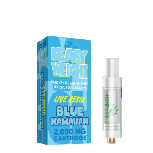 Hemp Living – Heavyweight Live Resin Series 2g Cartridge – Blue Hawaiian