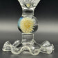 Saucey x Thick Nick Glass - Frill Foot Bubble Trap Mib Stem Goblet