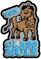 The Glass Mule Logo Sticker (2.4" x 3.5")