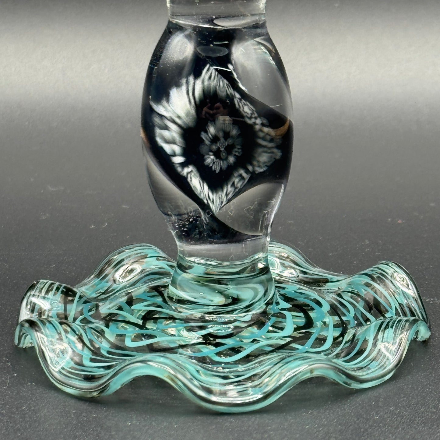 Saucey x Modified Creations - Frilled Foot Twisted Millie Stem Goblet